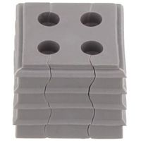 アールエスコンポーネンツ ケーブルグラントキット，グレー 185-6087 1ロット(10個)（直送品）