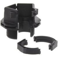 アールエスコンポーネンツ ケーブルグラントキット，ナイロン 66，25mm，黒 185-6102 1ロット(10個)（直送品）