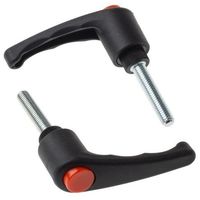 アールエスコンポーネンツ RS PRO クランプレバー， M8 サーモプラスチック 478-945 1ロット(2個)（直送品）