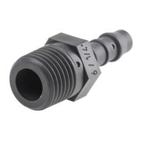 アールエスコンポーネンツ RS PRO ホースカップリング ホース内径 6mm アダプタ ナイロン 795-118 1ロット(5個)（直送品）