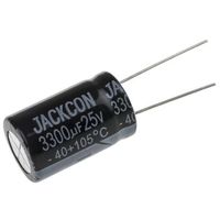 アールエスコンポーネンツ RS PRO コンデンサ 3300μF， ，25V dc 711-1182 1ロット(5個)（直送品）