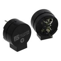 アールエスコンポーネンツ RS PRO 電磁ブザー 85dB スルーホール 780-0703 1ロット(5個)（直送品）