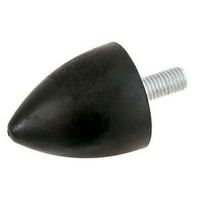 アールエスコンポーネンツ RS PRO 防振マウント，高さ:15mm オスパラボリックバンプ 196-1362 1ロット(4個)（直送品）