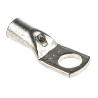 アールエスコンポーネンツ RS PRO チューブ型リング端子， 内径:6.4mm， スタッド径:M6 119-160 1ロット(25個)（直送品）