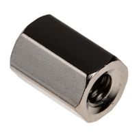 アールエスコンポーネンツ RS PRO スタンドオフ 六角 黄銅 M4 x 10mm 222-480 1ロット(50個)（直送品）