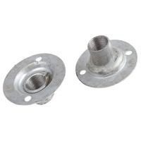 アールエスコンポーネンツ RS PRO コンジット ドームカバー スチール 606-024 1ロット(10個)（直送品）