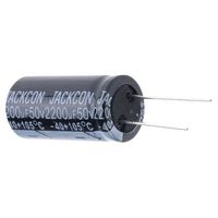 アールエスコンポーネンツ RS PRO コンデンサ 2200μF， ，50V dc 711-1510 1ロット(2個)（直送品）