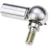 ボールソケットジョイント RS PRO スチール M5， 28.5mm x 25mm 689-394 1ロット(4個)（直送品）