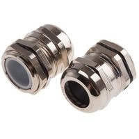 アールエスコンポーネンツ RS PRO ケーブルグランド， 径:PG 16， 材質:ニッケルめっき真鍮 831-9056 1ロット(5個)（直送品）