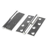 アールエスコンポーネンツ RS PRO 丁番 ステンレス 穴サイズ:7.5mm 665-9942 1ロット(2個)（直送品）