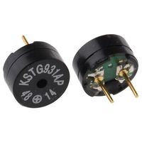 アールエスコンポーネンツ RS PRO 電磁ブザーコンポーネント 92dB 基板実装 754-2021 1ロット(5個)（直送品）