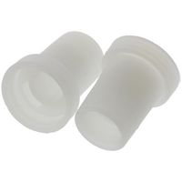 アールエスコンポーネンツ RS PRO ノブ 6mm 直径:14mm ローレット加工 /18T 729-6220 1ロット(5個)（直送品）