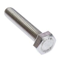 アールエスコンポーネンツ 六角ボルト RS PRO M10 x 50mm ステンレス 520-302 1袋(25個)（直送品）