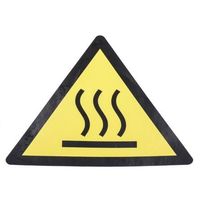 アールエスコンポーネンツ RS PRO 危険警告ラベル Symbol ビニール 黒 / 黄 白 ラベル 813-4445 1個（直送品）