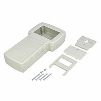 アールエスコンポーネンツ ハンドヘルドボックス RS PRO グレー 210 x 110 41mm 194-7492 1個（直送品）