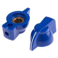 アールエスコンポーネンツ RS PRO ノブ 6.35mm 直径:32mm 467-2413 1ロット(5個)（直送品）