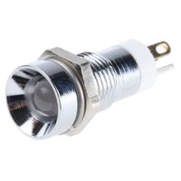アールエスコンポーネンツ RS PRO 表示灯， 2V dc， 実装ホールサイズ:8mm 206-110 1個（直送品）