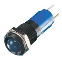 アールエスコンポーネンツ RS PRO 表示灯， 青， 実装ホールサイズ:14mm 206-176 1個（直送品）