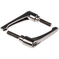 アールエスコンポーネンツ RS PRO クランプレバー， M12 ステンレススチール 144-3620 1袋(2個)（直送品）