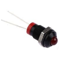 アールエスコンポーネンツ RS PRO 表示灯， 2V dc， 赤， 実装ホールサイズ:8mm 205-577 1個（直送品）