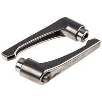 アールエスコンポーネンツ RS PRO クランプレバー， M12 ステンレススチール 144-3602 1袋(2個)（直送品）