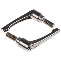 アールエスコンポーネンツ RS PRO クランプレバー， M16 ステンレススチール 144-3603 1袋(2個)（直送品）