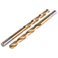 ツイストドリルビット RS PRO 109 mm HSSーTiN 直径7.2mm プレーン シャンクサイズ7.2mm 214-212（直送品）