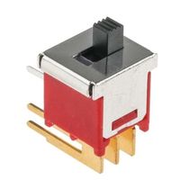 アールエスコンポーネンツ RS PRO スライドスイッチ 双極双投(DPDT) 400 mA @ 20 V 429-492 1個（直送品）
