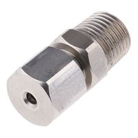 アールエスコンポーネンツ RS PRO 圧縮継手 熱電対圧縮フィッティング 1/4 BSPT 381-7384 1個（直送品）