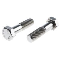 アールエスコンポーネンツ 六角ボルト RS PRO M20 x 80mm ステンレス 508-1284 1袋(10個)（直送品）