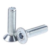 アールエスコンポーネンツ RS PRO 六角穴付ボルト M3 x 12mm 鋼 483-9767 1箱(100個)（直送品）