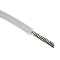 アールエスコンポーネンツ RS PRO 白 100m 26 AWG 874-0419 1リール(100m)（直送品）