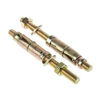 アールエスコンポーネンツ RS PRO アンカーボルト， 炭素鋼 M12 取付穴径20mm 長さ75mm 908-6886 1袋(10個)（直送品）