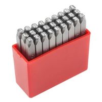 アールエスコンポーネンツ 文字刻印パンチセット RS PRO 2.5mm x 27個 875-4718 1個（直送品）