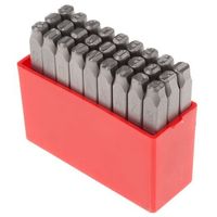 アールエスコンポーネンツ 文字刻印パンチセット RS PRO 5mm x 27個 875-4730 1個（直送品）