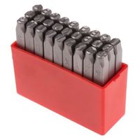 アールエスコンポーネンツ 文字刻印パンチセット RS PRO 6mm x 27個 875-4742 1個（直送品）