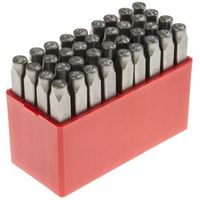 アールエスコンポーネンツ 文字刻印パンチセット RS PRO 36個 875-4770 1個（直送品）