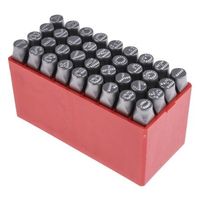 アールエスコンポーネンツ 文字刻印パンチセット RS PRO 36個 875-4786 1個（直送品）