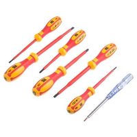 アールエスコンポーネンツ RS PRO ドライバーセット VDE 7個 875-5821 1個（直送品）