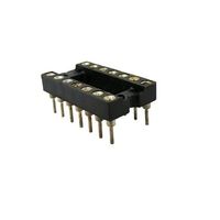 アールエスコンポーネンツ RS PRO DILソケット 2.54mm ピッチ 14 ピン 183-1562 1ロット(34個)（直送品）