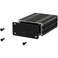 アールエスコンポーネンツ RS PRO 汎用ボックス， アルミニウム， 80 x 63.5 30mm 黒 195-1534 1個（直送品）