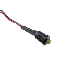 アールエスコンポーネンツ RS PRO 表示灯， 24V dc， 黄， 実装ホールサイズ:8mm 206-463 1個（直送品）