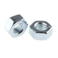 アールエスコンポーネンツ RS PRO 六角ナット M6 鉄 198-352 1袋(2000個)（直送品）