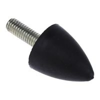 アールエスコンポーネンツ RS PRO 防振マウント，高さ:24mm パラボリックバッファ 126-5958 1袋(4個)（直送品）