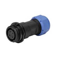 アールエスコンポーネンツ RS PRO 丸型コネクタ， 4極， スタンダード， ケーブルマウント 124-6648 1個（直送品）