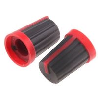 アールエスコンポーネンツ RS PRO ノブ 6mm 直径:13mm 丸型 467-5866 1ロット(10個)（直送品）