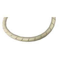 アールエスコンポーネンツ スパイラルケーブルラップ RS PRO ポリエチレン 白 214-4071 1リール(31m)（直送品）