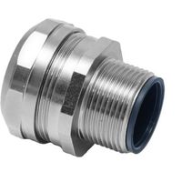 アールエスコンポーネンツ RS PRO コンジット 固定 フィッティング 銀 ニッケルめっき真鍮 214-9570 1ロット(10個)（直送品）