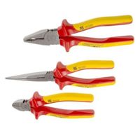 アールエスコンポーネンツ プライヤセット RS PRO 3個 161-158 1セット（直送品）