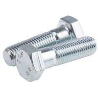 アールエスコンポーネンツ 六角ボルト RS PRO M16 x 55mm 鋼 279-874 1箱(25個)（直送品）